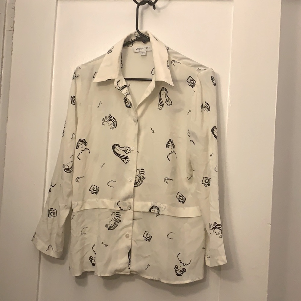 Amour Vert Silk top
